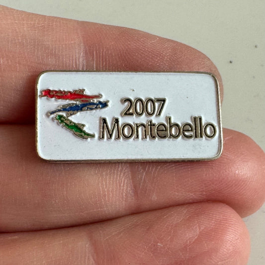 2007 Montebello Lapel Pin Bus Roadeo ? Ski ?