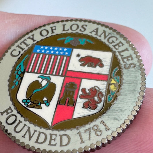 City of Los Angeles California Seal Souvenir Pin 