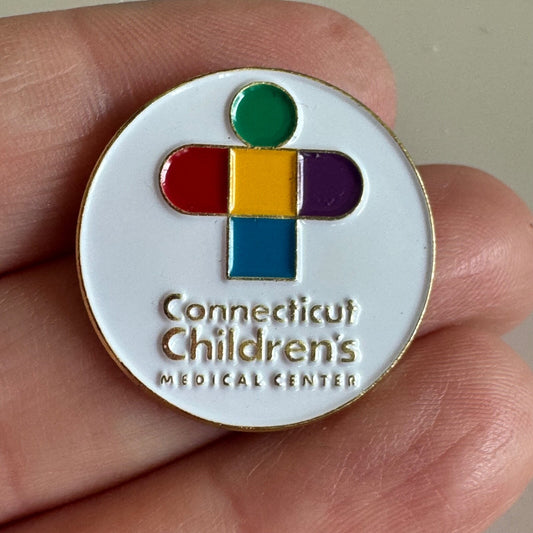 Connecticut Children's Medical Center Lapel Pin Hospital Childrens RARE