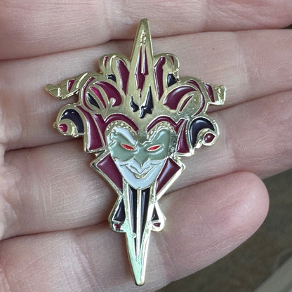 Wyco Sisterhood Foundation 2023 Masquerade Ball Enamel Lapel Pin Mask Wyandotte