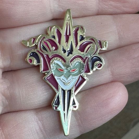 Wyco Sisterhood Foundation 2023 Masquerade Ball Enamel Lapel Pin Mask Wyandotte