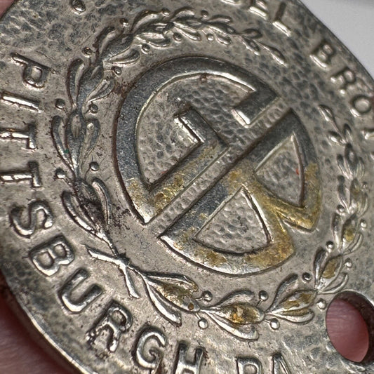 Vintage Gimbel Brothers Pittsburgh PA Charge Credit Coin Fob Token
