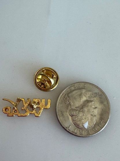 Vintage UAW V-CAP Lapel Pin