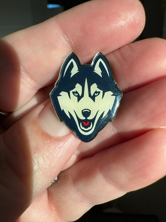 University of Connecticut Huskies Lapel Pin Logo