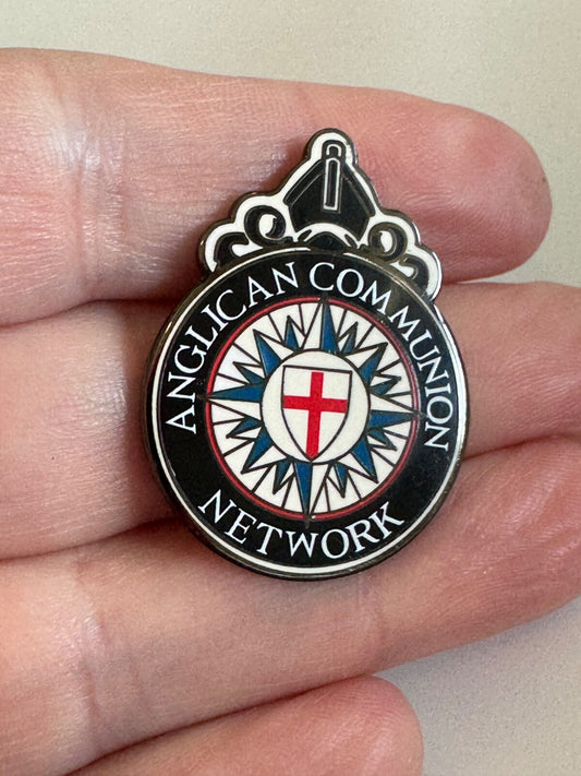 Anglican Communion Network Enamel Lapel Pin Church in North America