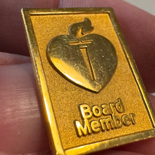 American Heart Association Board Member Lapel Pin