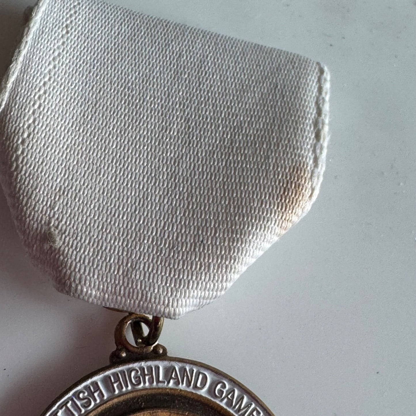 Vintage Scottish Highland Games Seattle Medal Lapel Pin