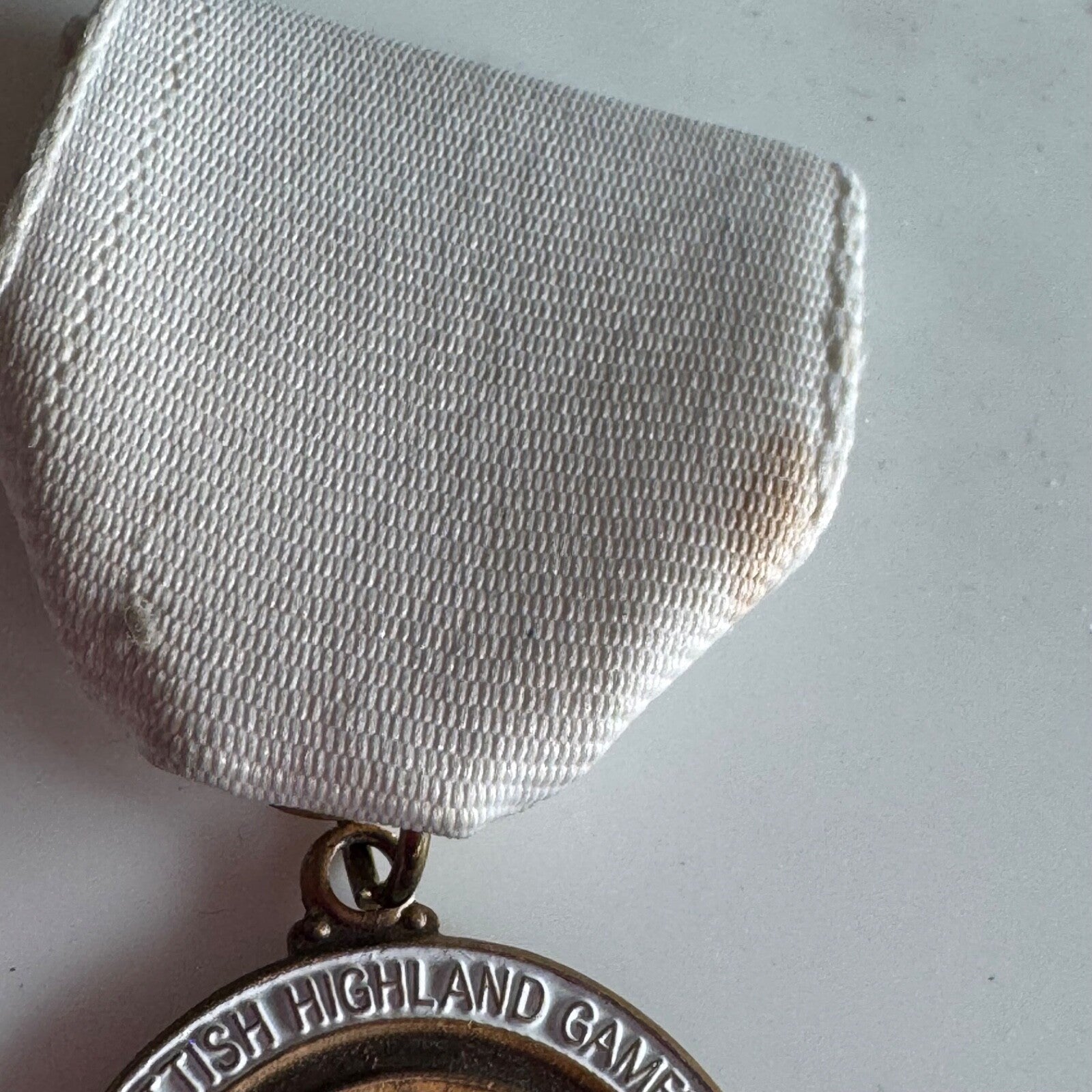 Vintage Scottish Highland Games Seattle Medal Lapel Pin