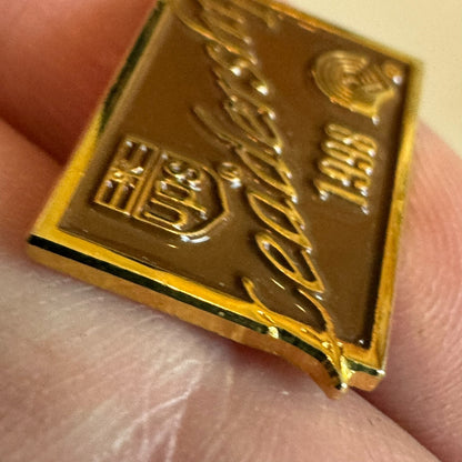 Vintage UPS United Way Leadership Lapel Pin UPS Brown Enamel