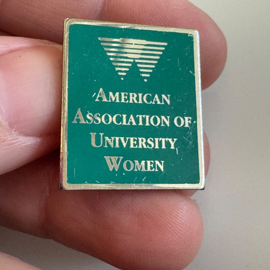 American Association of University Women AAUW Lapel Pin