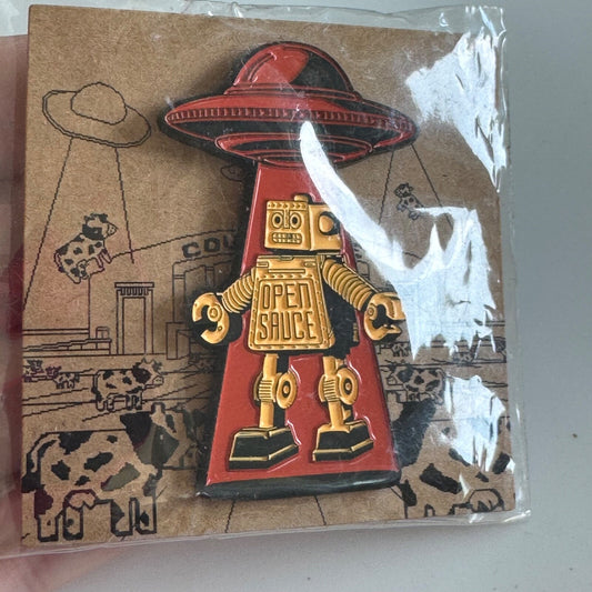 Open Sauce Cow Palace Lapel Pin New on Card