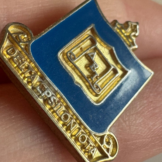 Vintage Delta Epsilon Iota Honor Society Lapel Pin 