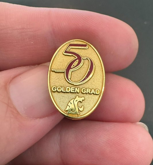 Washington State University Golden Grad 50 Years Cougars College