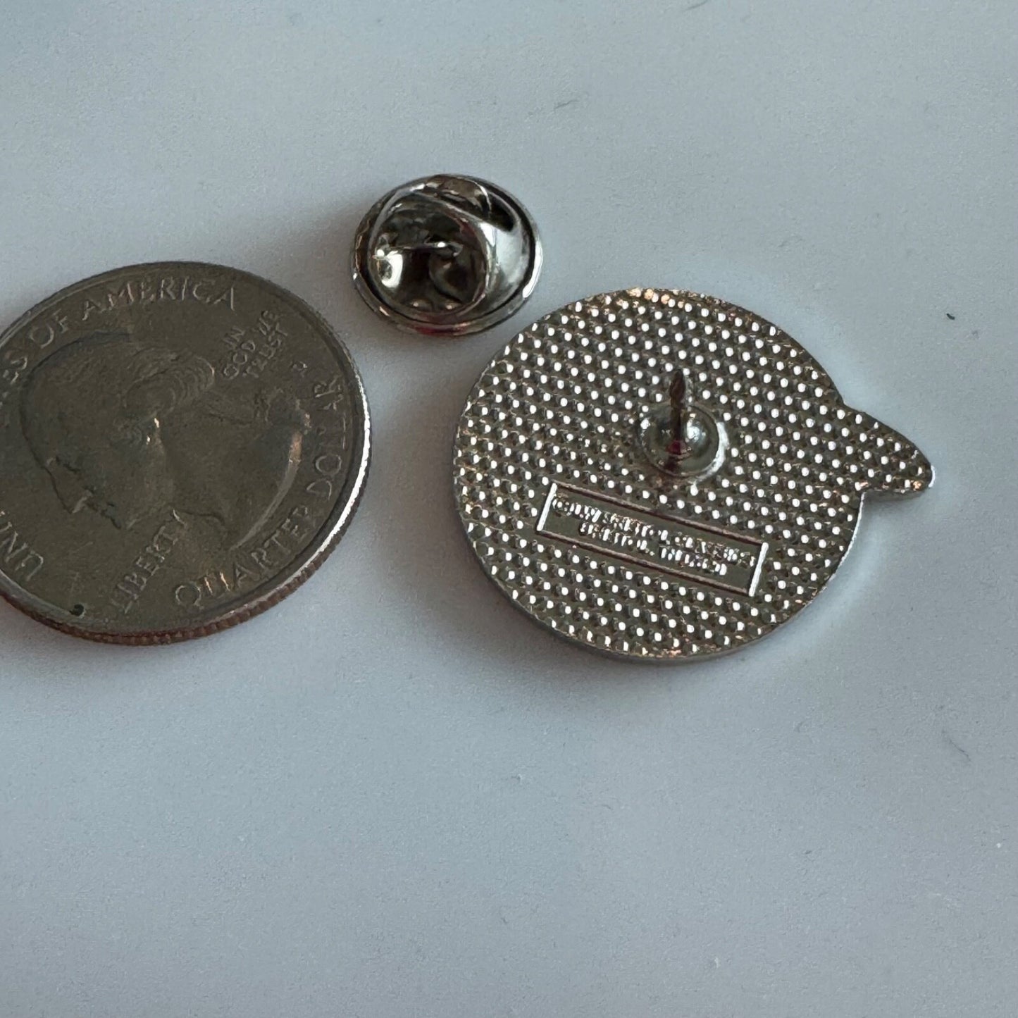 Vintage Pismo State Beach Monarch Grove Lapel Pin Butterfly Caterpillar 