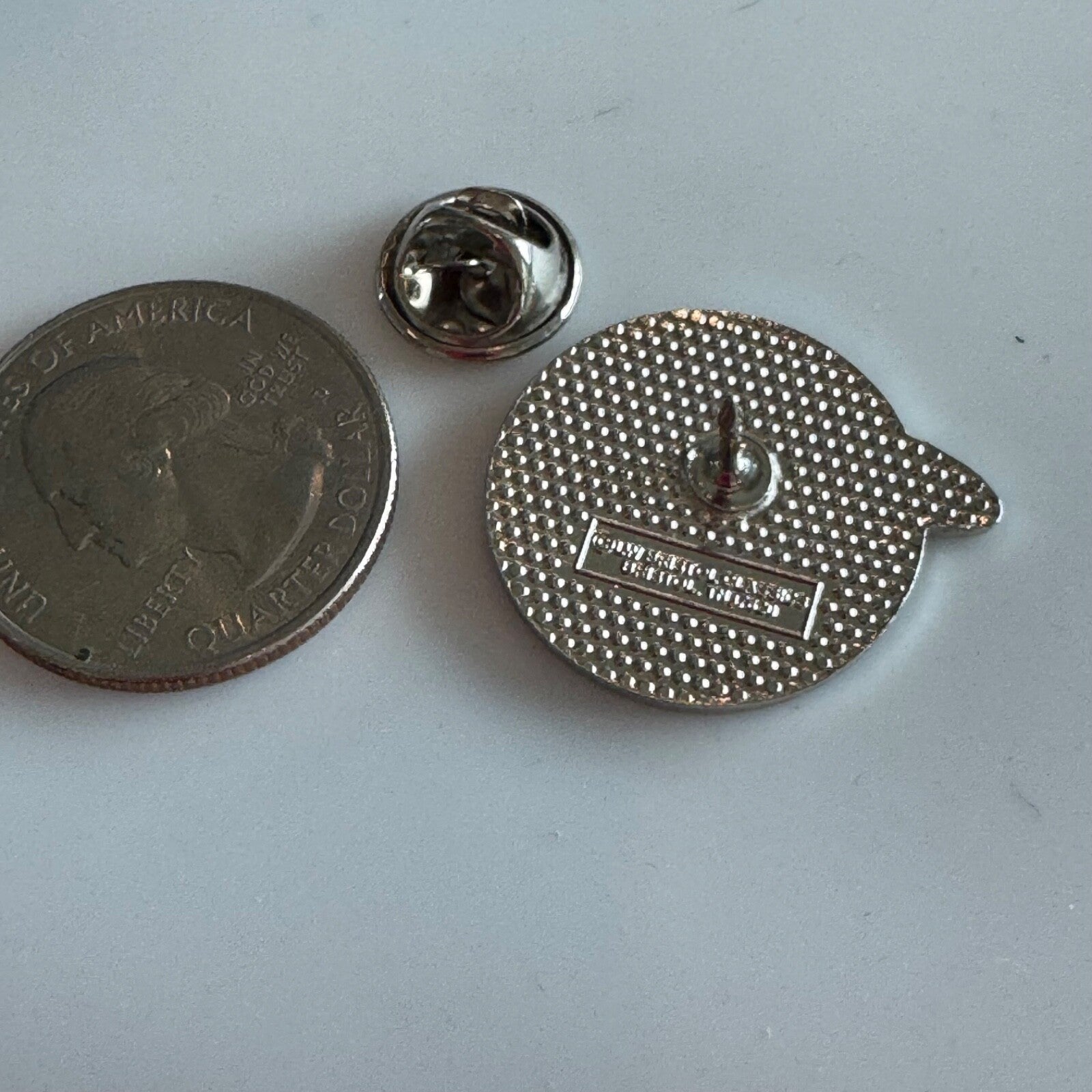 Vintage Pismo State Beach Monarch Grove Lapel Pin Butterfly Caterpillar 