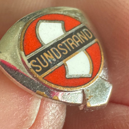 Vintage Sundstrand Tie Tack Lapel Pin 