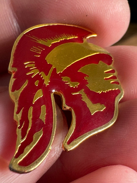 Vintage University of Southern California USC Trojans Lapel Pin