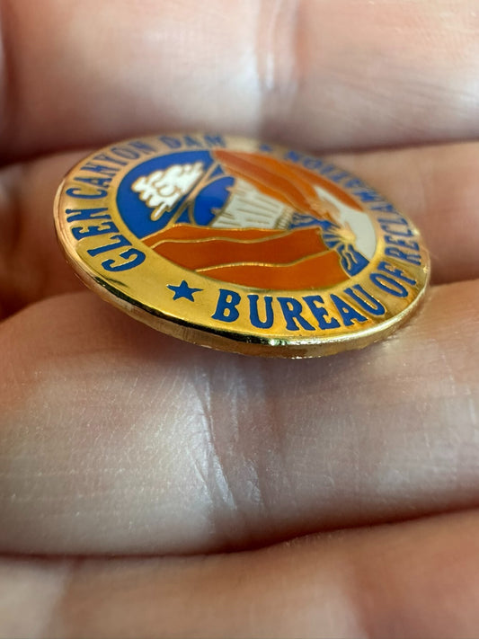 Glen Canyon Dam Bureau of Reclamation Enamel Lapel Pin