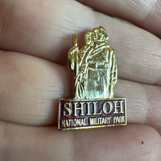 Vintage Shiloh National Military Park Souvenir Lapel Pin