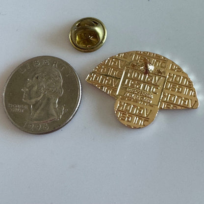 Vintage NBC Tokyo 2020 Fan Lapel Pin Cherry Blossoms Media