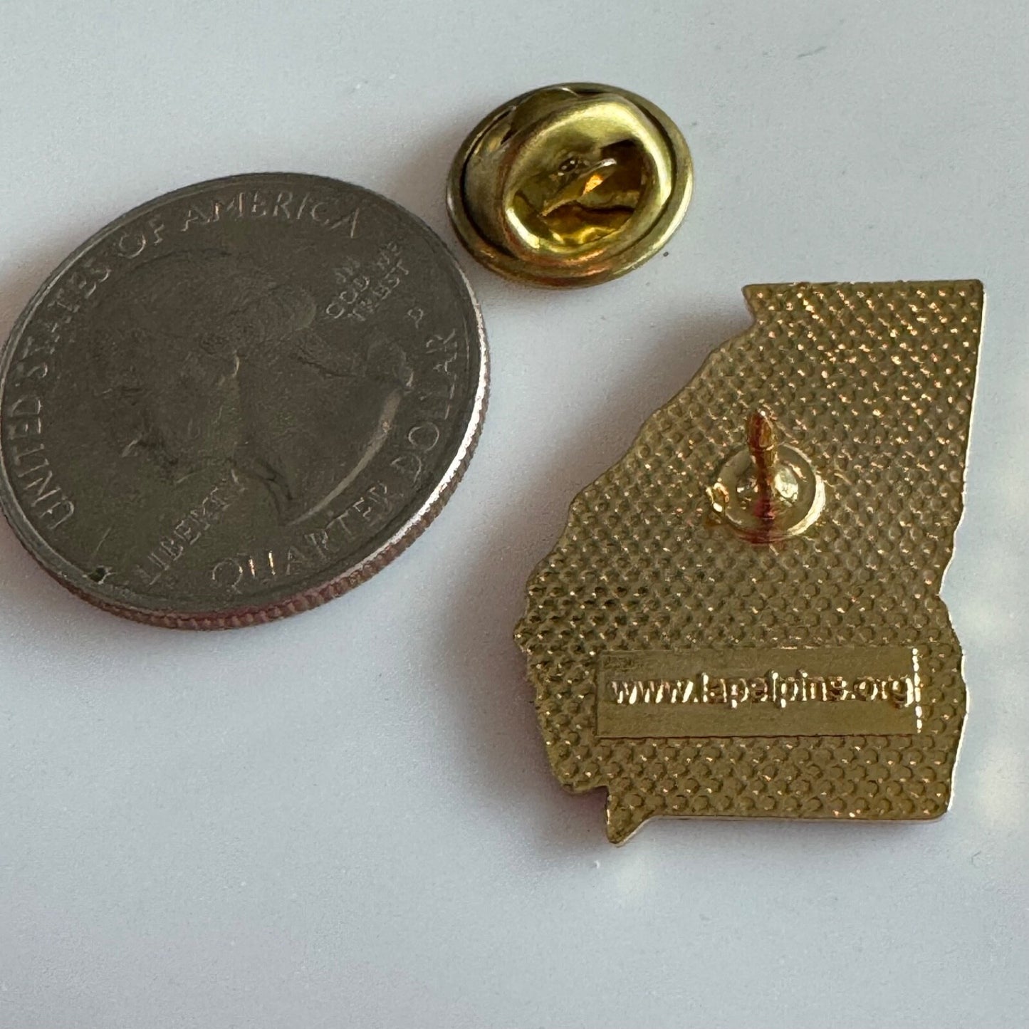 Vintage Georgia Fire Inspectors Association Lapel Pin 