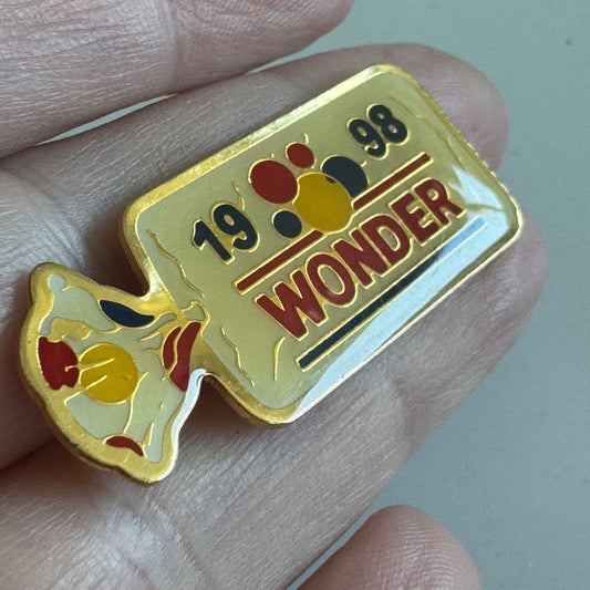 Vintage Wonder Bread 1998 Loaf Promotional Pin Advertising