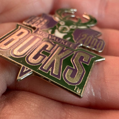 1968 2008 Milwaukee Bucks Logo Commemorative Lapel Pin 
