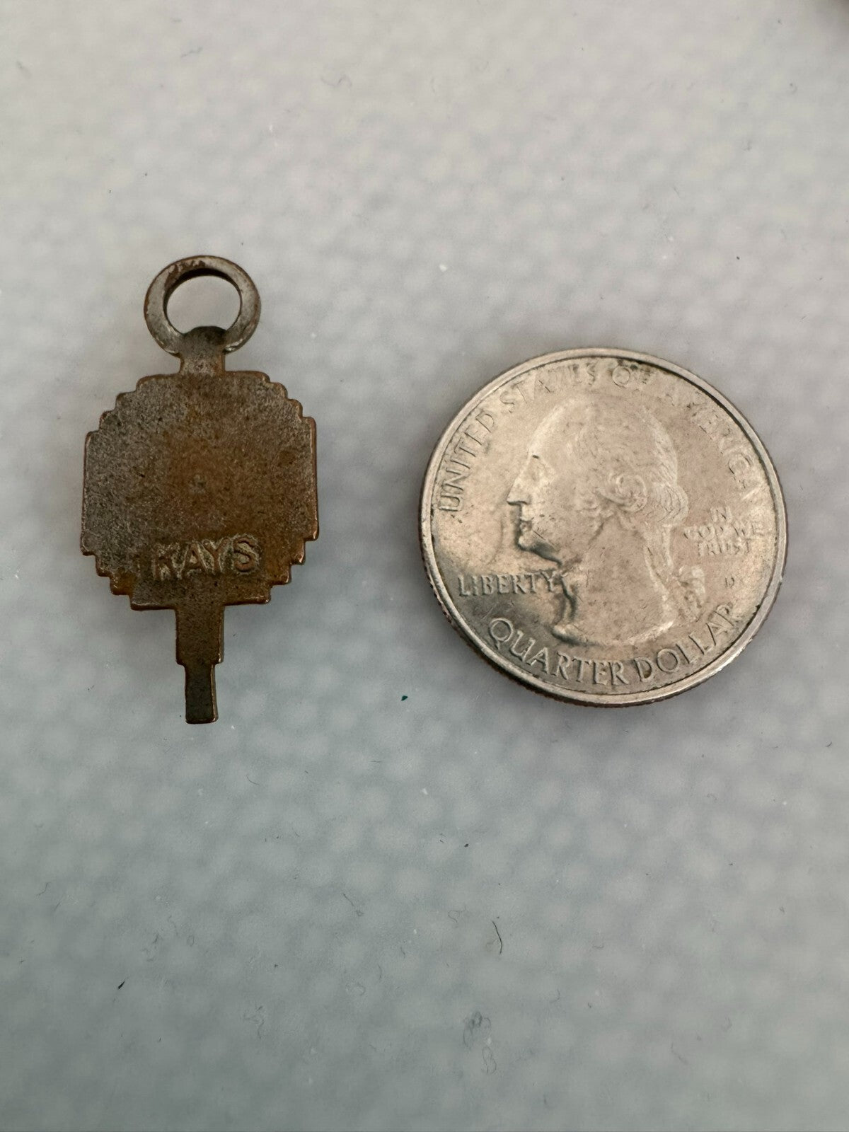 Vintage Central High School Charm Key Pendant Evansville Indiana Bears