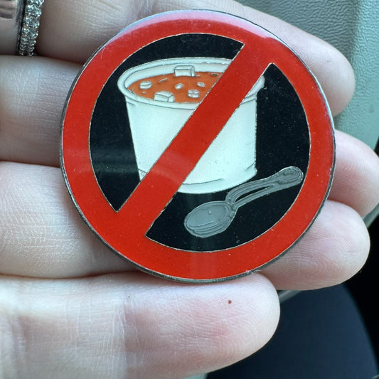 Seinfeld No Soup for You Enamel Lapel Pin Funko