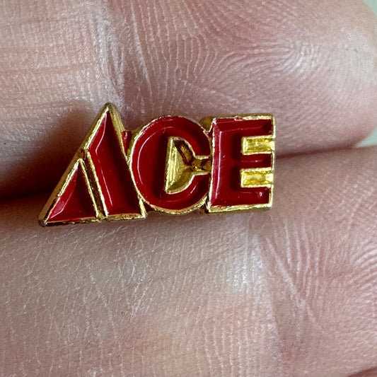 Vintage ACE Hardware Logo Lapel Pin Tie Tack