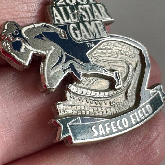 Vintage 2001 MLB All Star Game Safeco Field Lapel Pin Baseball