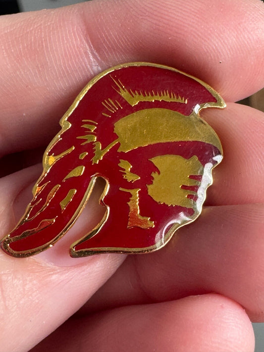 Vintage University of Southern California USC Trojans Lapel Pin