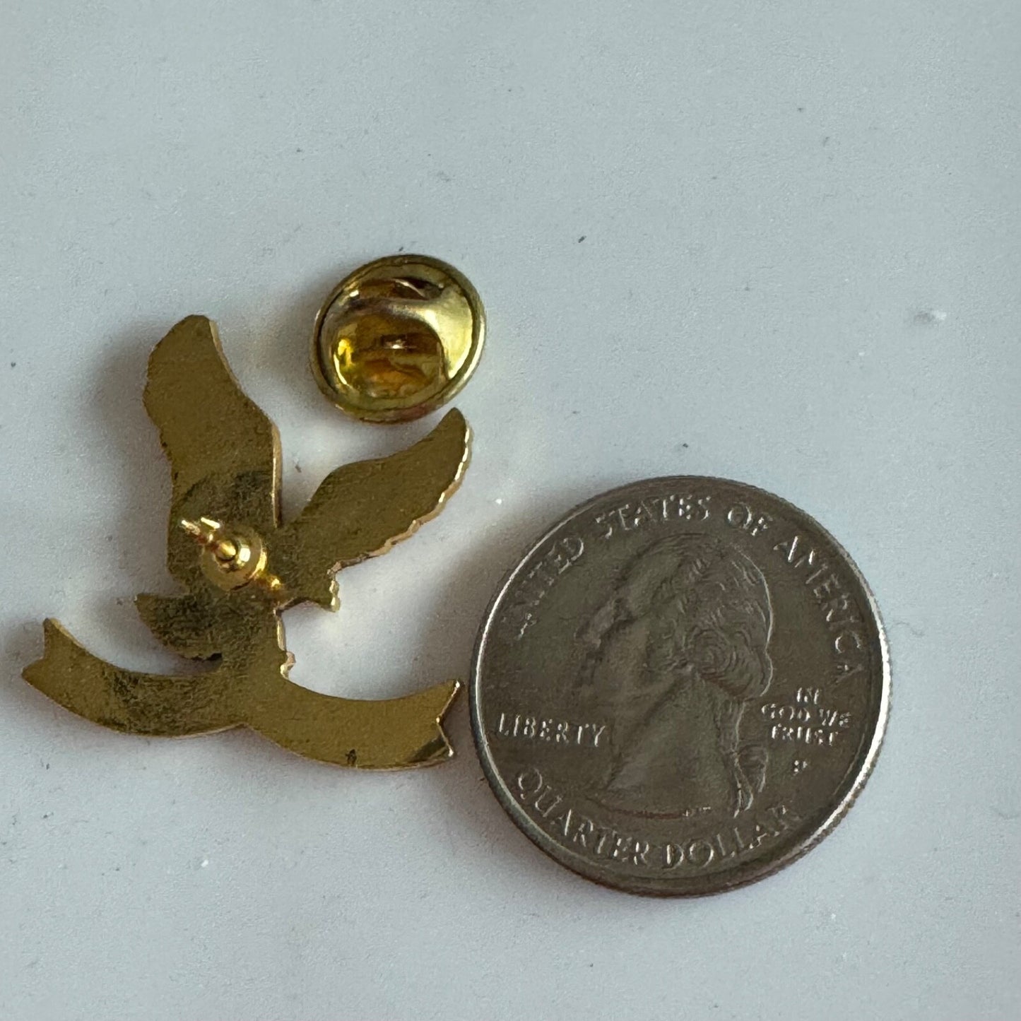 Vintage Seattle Post Office Eagle Pin USPS Mail Carrier Badge