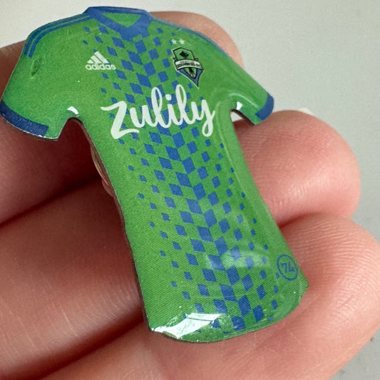 Seattle Sounders FC Zulily Jersey Pin Adidas MLS Soccer Collectible