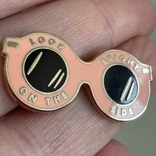 Rifle Paper Co. Company Sunglasses Pin Look on the Bright Side