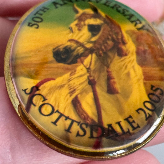 50th Anniversary 2005 Scottsdale Horse Show Lapel Pin