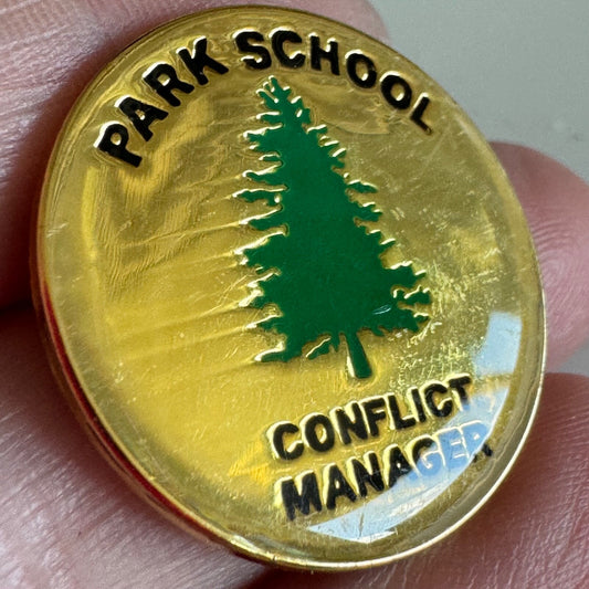 Vintage Park School Conflict Manager Lapel Pin 