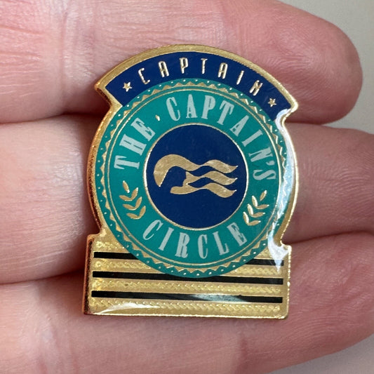 Princess Cruises First Officer The Captain's Circle Lapel Pin Cruise