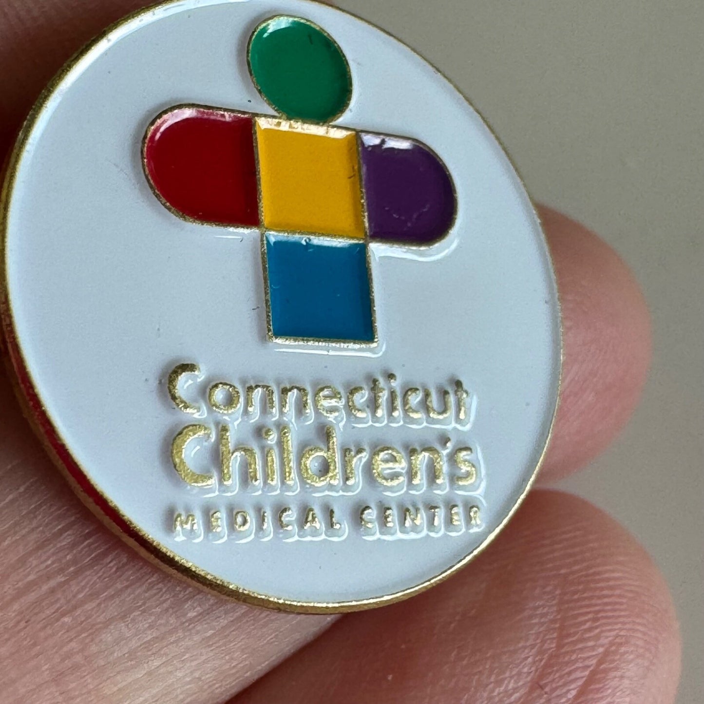 Connecticut Children's Medical Center Lapel Pin Hospital Childrens RARE