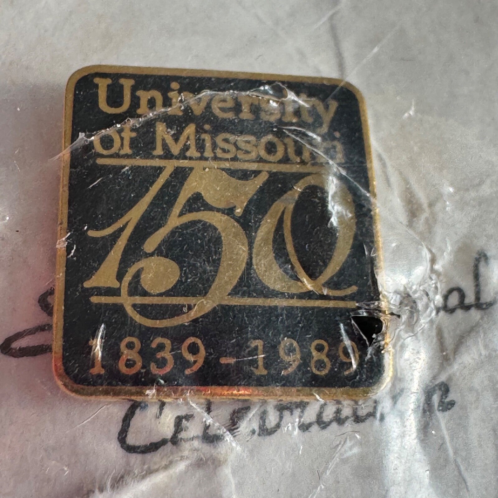 Vintage University of Missouri 150th Anniversary Mizzou 1989 Tigers