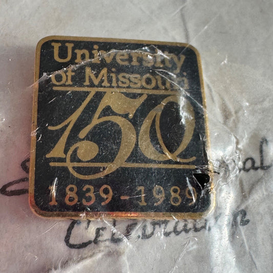Vintage University of Missouri 150th Anniversary Mizzou 1989 Tigers