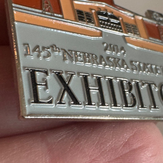 2014 145th Nebraska State Fair Exhibitor Lapel Pin