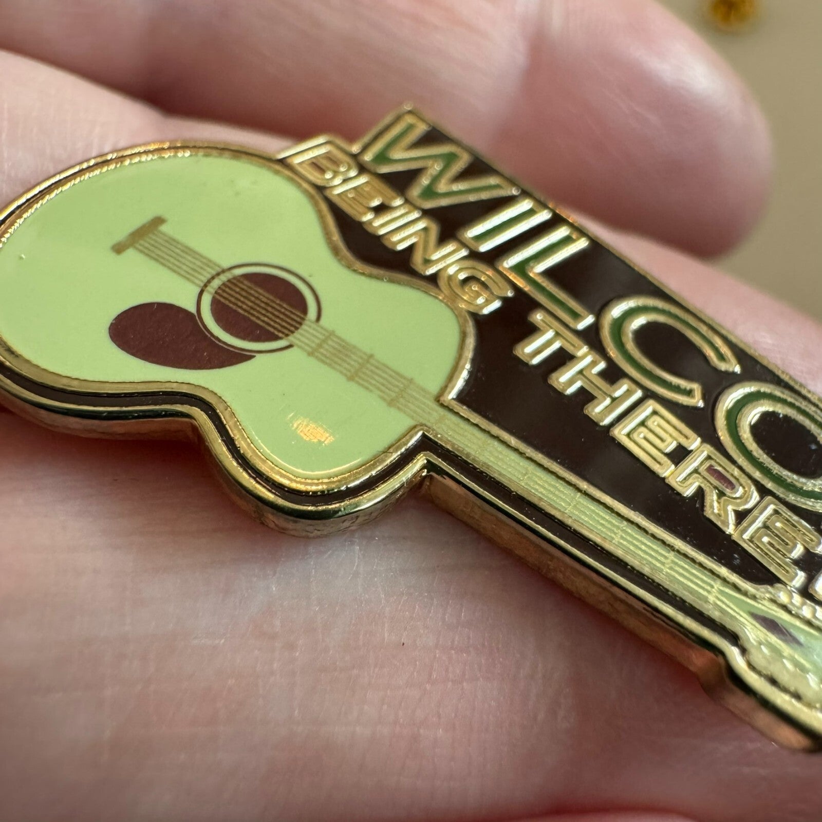 Wilco Being There Guitar Lapel PIn Enamel