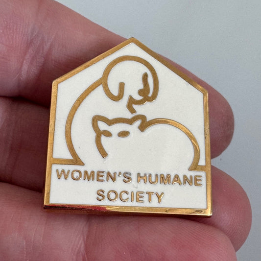 Women's Humane Society Lapel Pin Animal Center Pennsylvania Womens