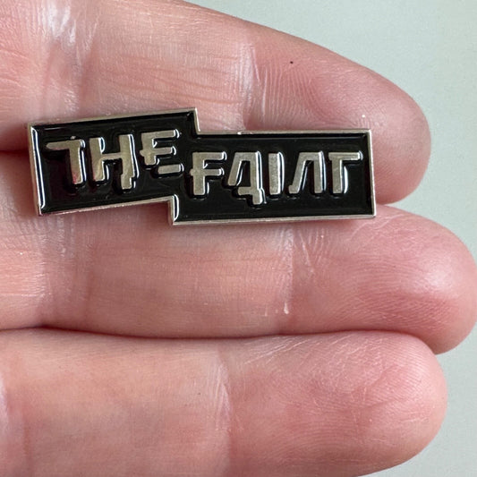 The Faint Band Lapel Pin Todd Fink Music Rock Band