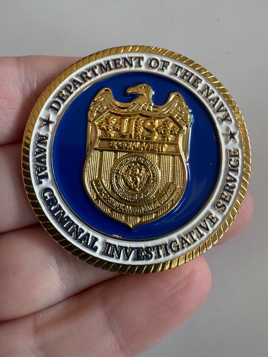 NCIS Department of the Navy Challenge Coin