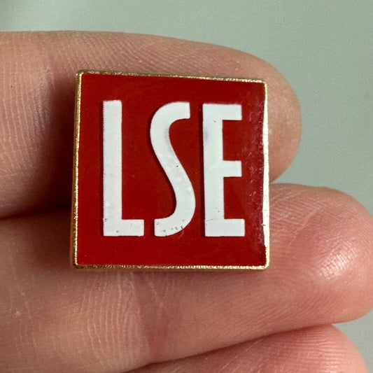 London School of Economics LSE Logo Pin