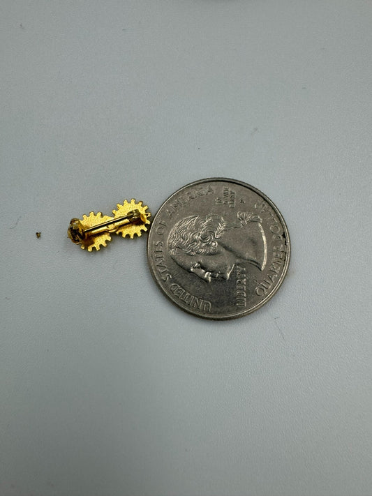 PSAC / AFPC Public Service Alliance of Canada Gears Lapel Pin