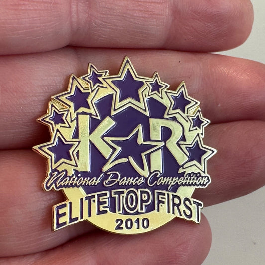 Kids Artistic Revue National Dance Competition Elite Top First 2010 KAR Pin