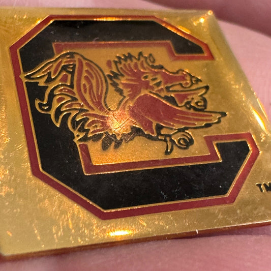 Vintage University of South Carolina USC Gamecocks Lapel Pin